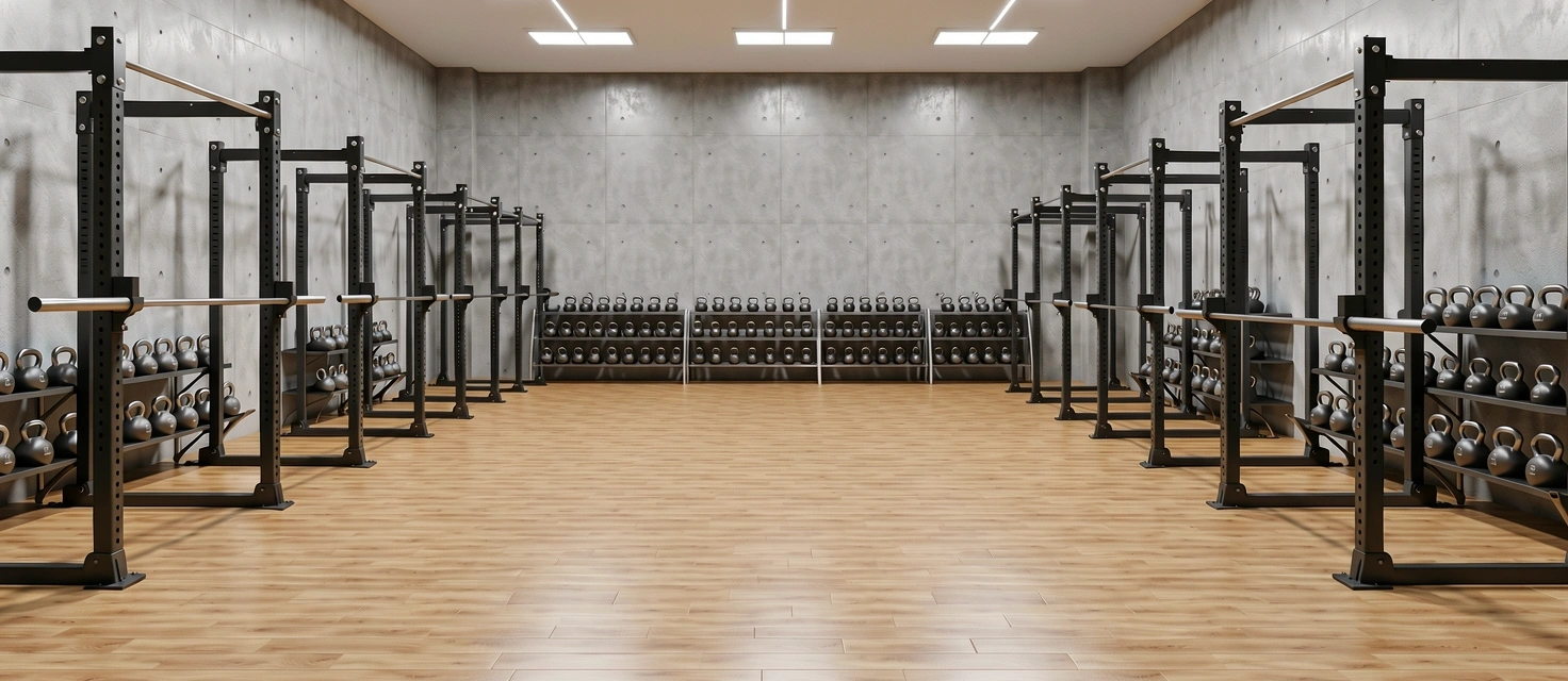 Professional training facility environment at FitTrain Surabaya